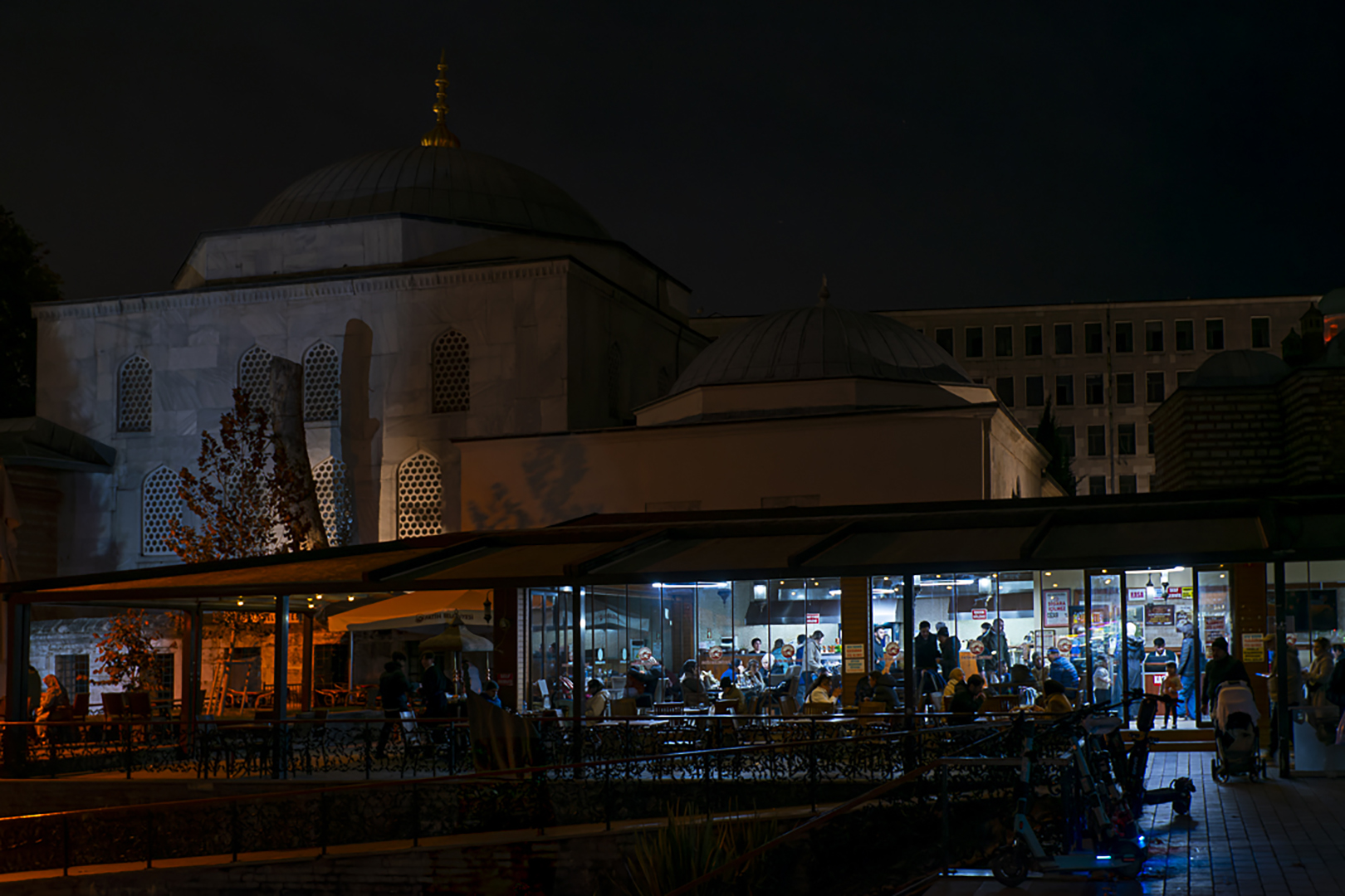 Fast Food at Mausoleum
